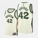 Maillot de Basket #42 Horford Boston Celtics 23-24 city Blanc Imprimé